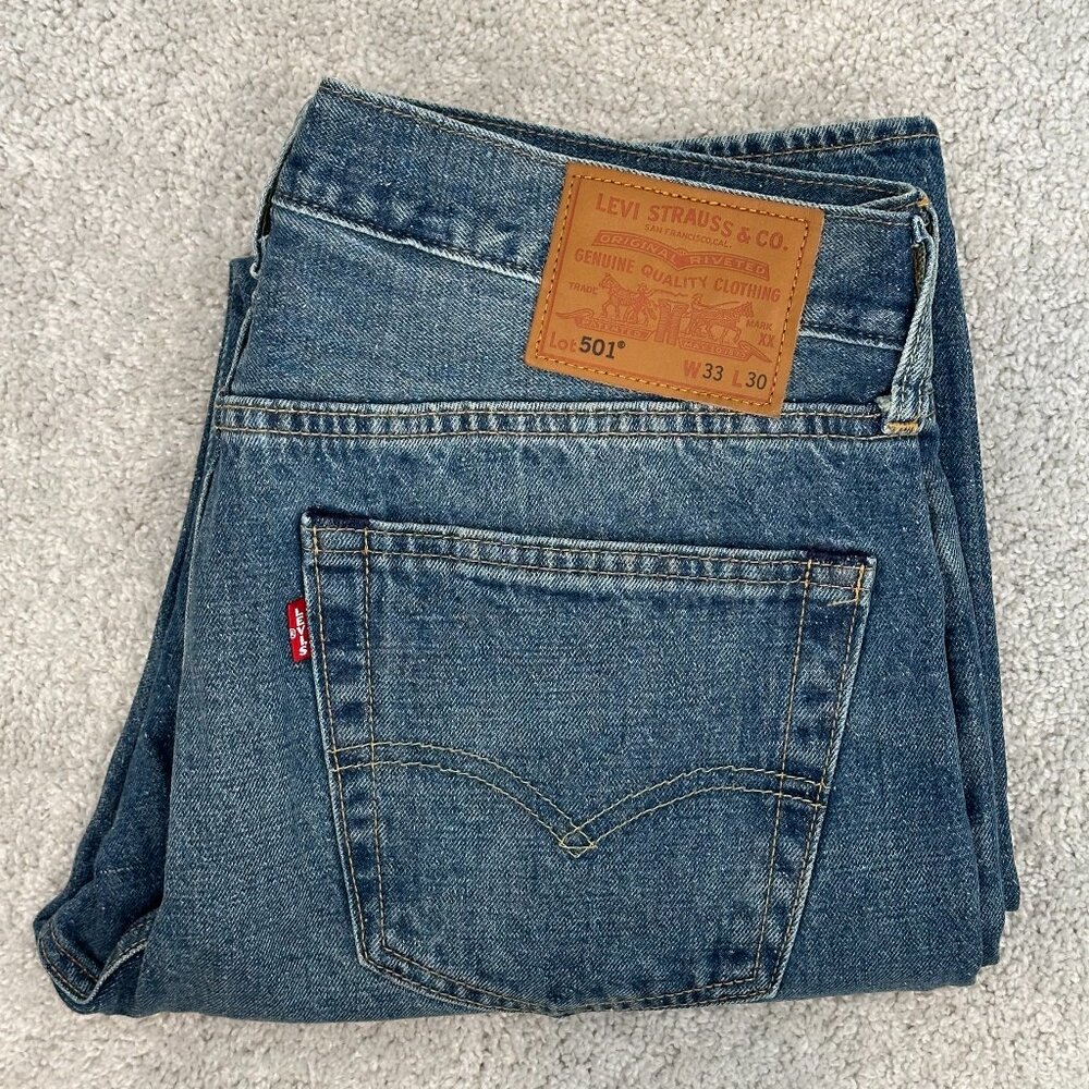 Levi's Premium Selvedge 501 Original - Glass Half Full